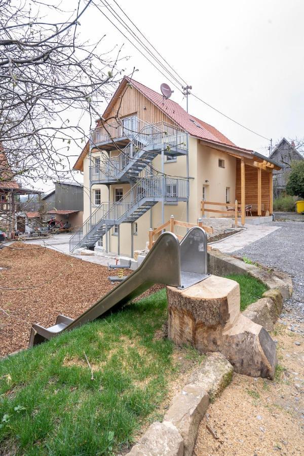 Gaestehaus Grosshoechberg Spiegelberg Buitenkant foto