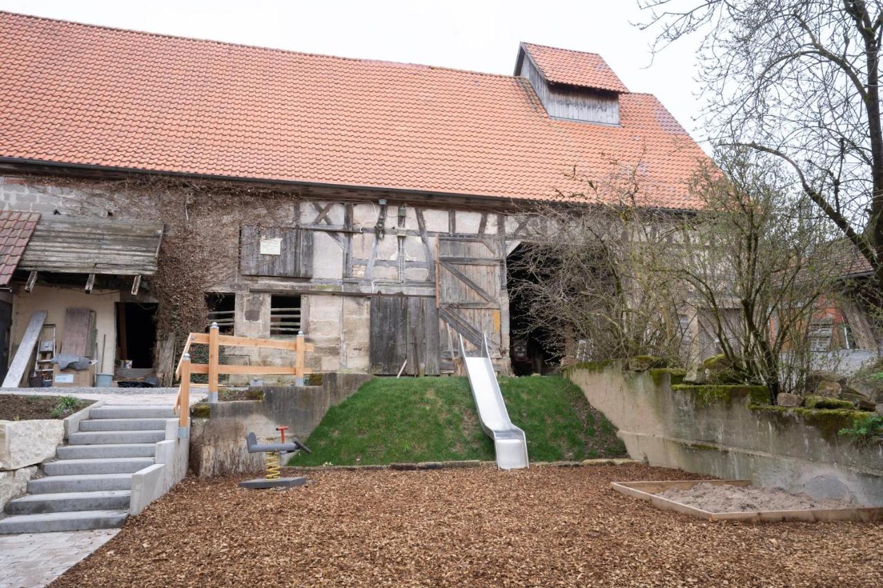 Gaestehaus Grosshoechberg Spiegelberg Buitenkant foto