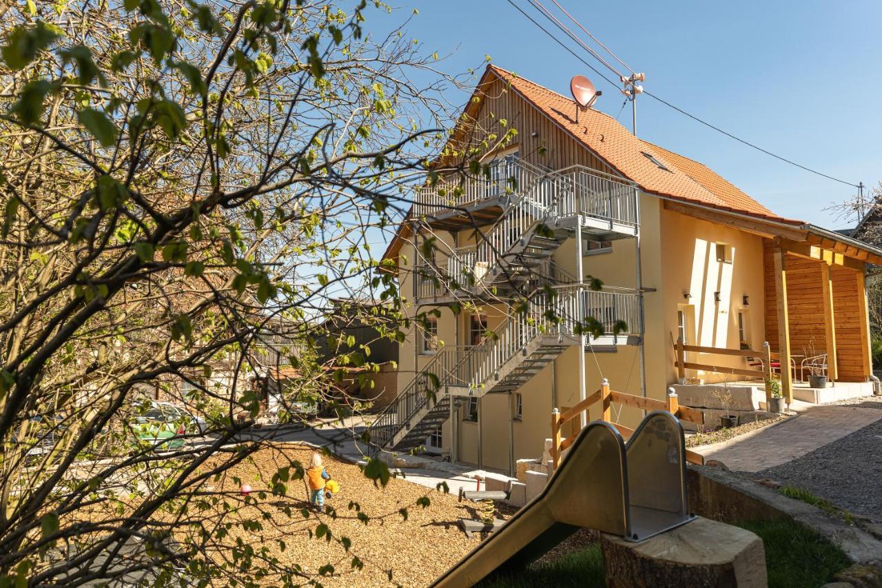 Gaestehaus Grosshoechberg Spiegelberg Buitenkant foto